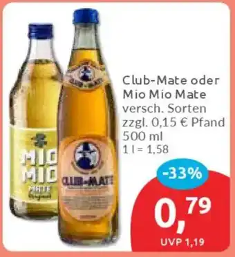 Budni Club-Mate oder Mio Mio Mate Angebot