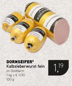 Dornseifer DORNSEIFERS Kalbsleberwurst fein Angebot