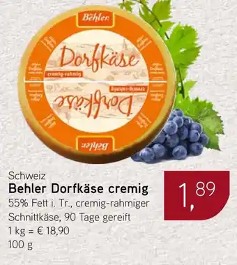Dornseifer Schweiz Behler Dorfkäse cremig Angebot