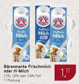 Dornseifer Bärenmarke Frischmilch oder H-Milch Angebot