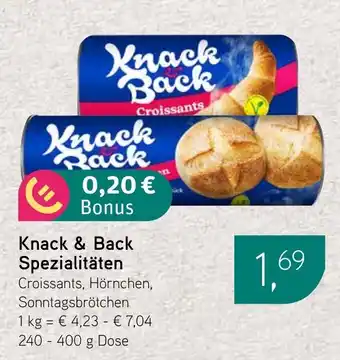 Dornseifer Knack & Back Spezialitäten Angebot