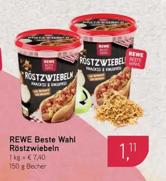 Dornseifer REWE Beste Wahl Röstzwiebeln Angebot