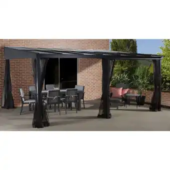 Netto Marken-Discount Sojag Terrassenüberdachung St. Barthelemy 10x14 Angebot