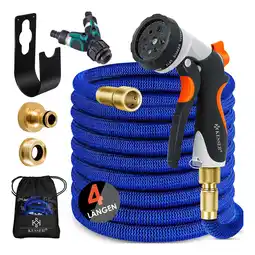 Netto Marken-Discount KESSER Premium Gartenschlauch Flexibler Wasserschlauch dehnbarer Flexischlauch Angebot