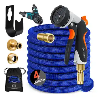 Netto Marken-Discount KESSER Premium Gartenschlauch Flexibler Wasserschlauch dehnbarer Flexischlauch Angebot