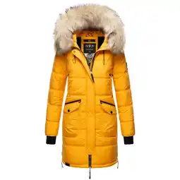 Netto Marken-Discount MARIKOO Damen Winter Parka Steppmantel mit Abnehmbarem Kunstfellkragen Chaskaa Angebot