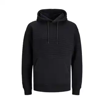 Netto Marken-Discount Jack & Jones Hoodie Black Structure Kapuzensweatshirt Angebot