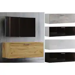 Netto Marken-Discount VCM TV Möbel Wandboard Lowboard hängend Maße H. 40 x 115 x T. 36 cm Wandschrank - Fernso Angebot
