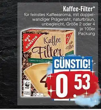 Edeka Kaffee-Filter Angebot