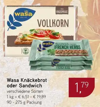 Dornseifer Wasa Knäckebrot oder Sandwich Angebot