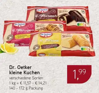 Dornseifer Dr. Oetker kleine Kuchen Angebot