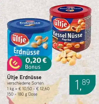 Dornseifer Ültje Erdnüsse Angebot
