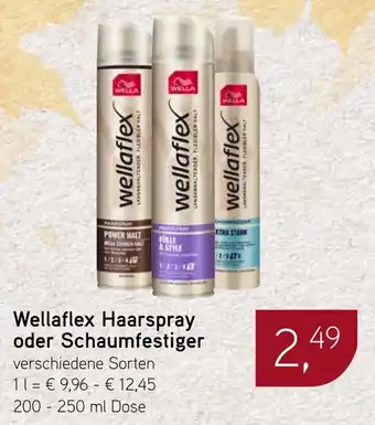 Dornseifer WELLA Wellaflex Haarspray oder Schaumfestiger Angebot