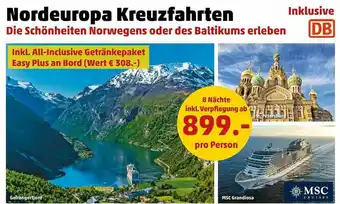 Penny Reisen Nordeuropa Kreuzfahrten Angebot