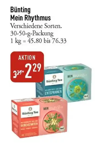 Galeria Markthalle Bünting Mein Rhythmus Angebot