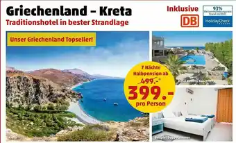 Penny Reisen Griechenland - Kreta Angebot