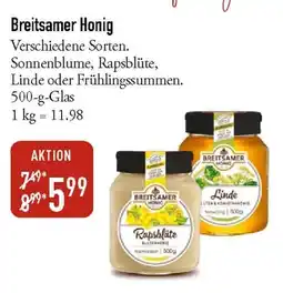 Galeria Markthalle Breitsamer Honig Angebot