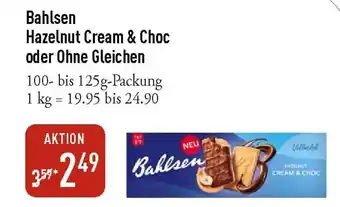 Galeria Markthalle Bahlsen Hazelnut Cream & Choc oder Ohne Gleichen Angebot