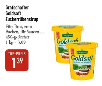 Galeria Markthalle Grafschafter Goldsaft Zuckerrübensirup Angebot