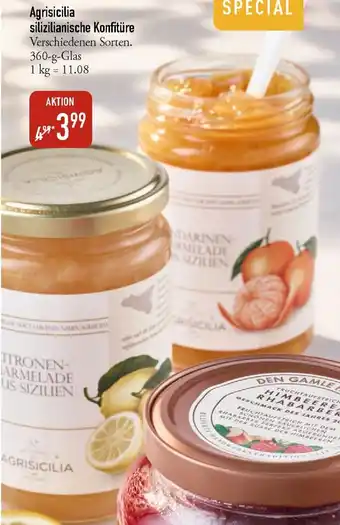 Galeria Markthalle Agrisicilia silizilianische Konfitüre Angebot