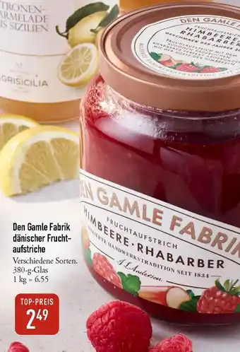 Galeria Markthalle Den Gamle Fabrik dänischer Fruchtaufstriche Angebot