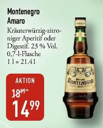 Galeria Markthalle Montenegro Amaro Angebot