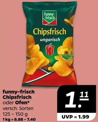 NETTO Funny-frisch chipsfrisch ungarisch Angebot