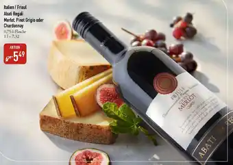 Galeria Markthalle Abati Regali Merlot, Pinot Grigio oder Chardonnay Angebot