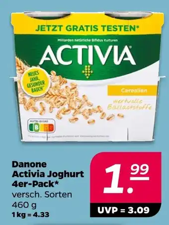NETTO Danone activia joghurt Angebot