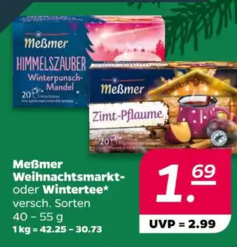 NETTO Meßmer weihnachtsmarkttee Angebot