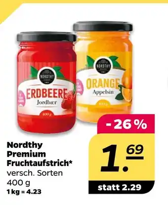 NETTO Nordthy premium fruchtaufstrich Angebot