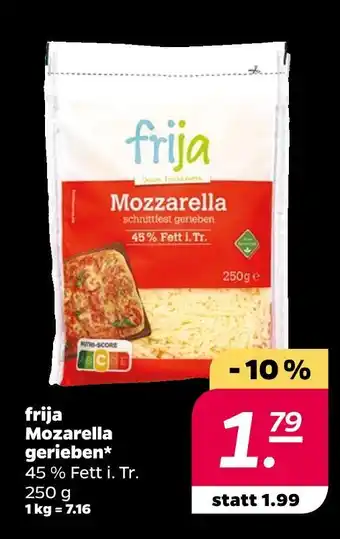 NETTO Frija mozzarella gerieben Angebot