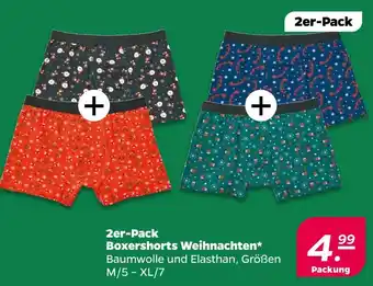 NETTO Boxershorts weihnachten Angebot