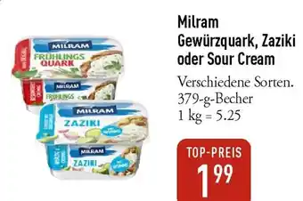 Galeria Markthalle Milram Gewürzquark, Zaziki oder Sour Cream Angebot