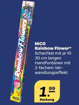 NETTO Nico rainbow flower Angebot