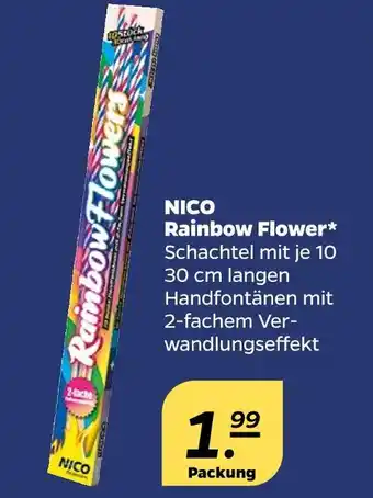 NETTO Nico rainbow flower Angebot