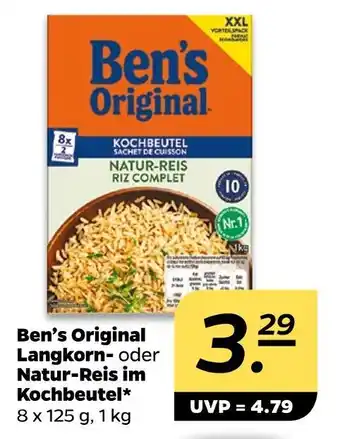 NETTO Ben's original langkorn-reis Angebot