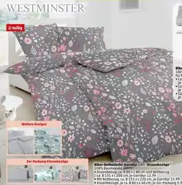 PENNY Westminster biber-bettwäsche-garnitur oder -kissenbezüge Angebot