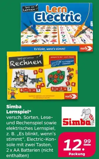 NETTO Simba lernspiel Angebot
