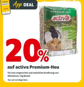 Das Futterhaus Activa app deal 20% rabatt Angebot