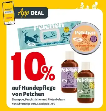 Das Futterhaus Petchen app deal 10% rabatt Angebot