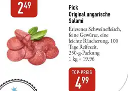 Galeria Markthalle Pick Original ungarische Salami Angebot