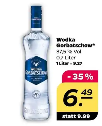 NETTO Wodka gorbatschow wodka gorbatschow Angebot