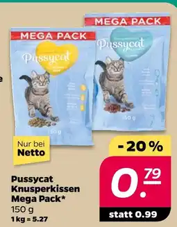 NETTO Pussycat knusperkissen mega pack Angebot