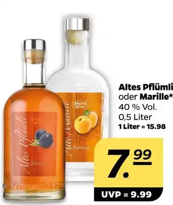 NETTO Altes pflümli Angebot