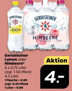 NETTO Gerolsteiner lemon Angebot
