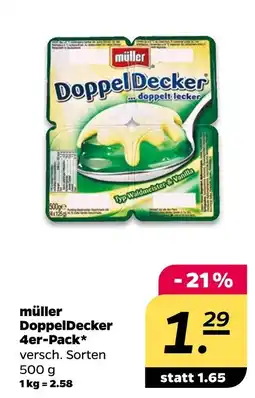NETTO Müller doppeldecker 4er-pack Angebot