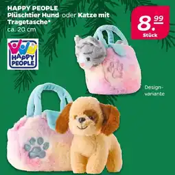 NETTO Happy people plüschtier hund mit tragetasche Angebot