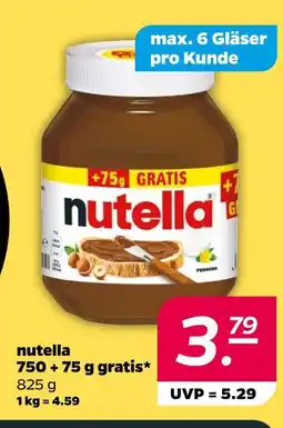 NETTO Nutella nutella Angebot