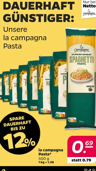NETTO La campagna pasta Angebot